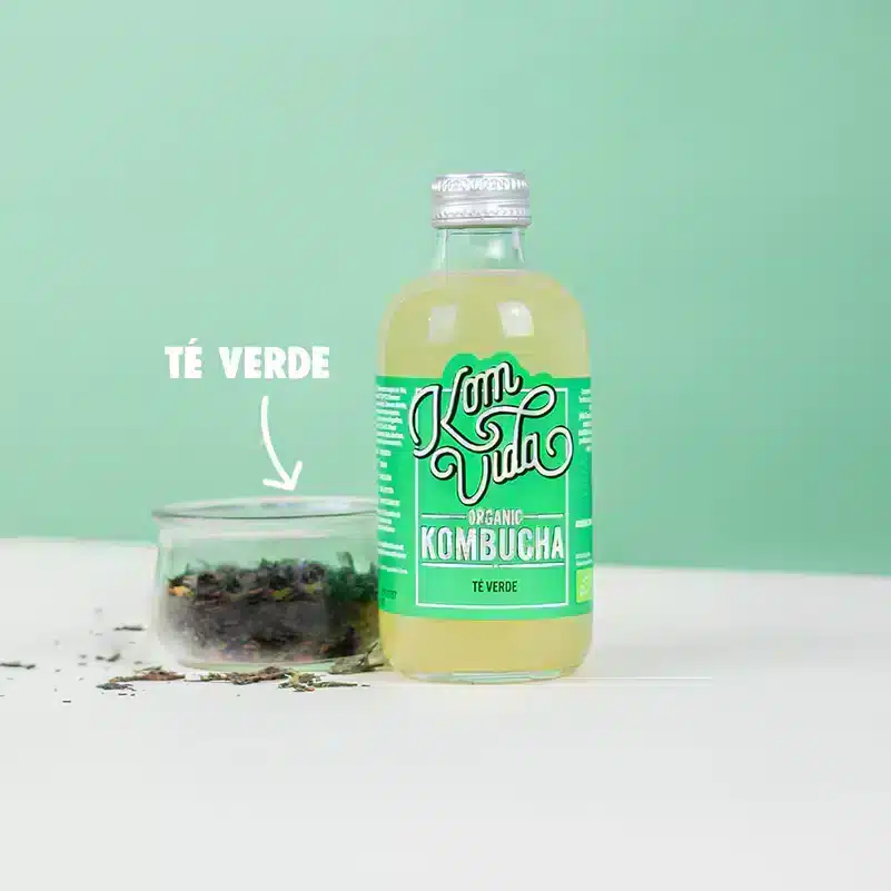 Kombucha Komvida sabor Té Verde | Distribuciones San Roque