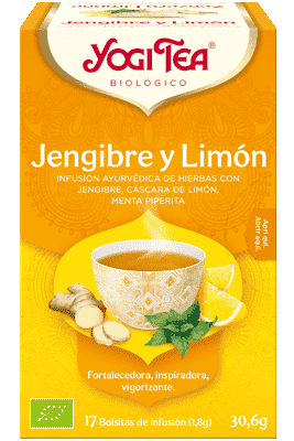 Yogi Tea Infusión de Jengibre y Limón | Distribuciones San Roque